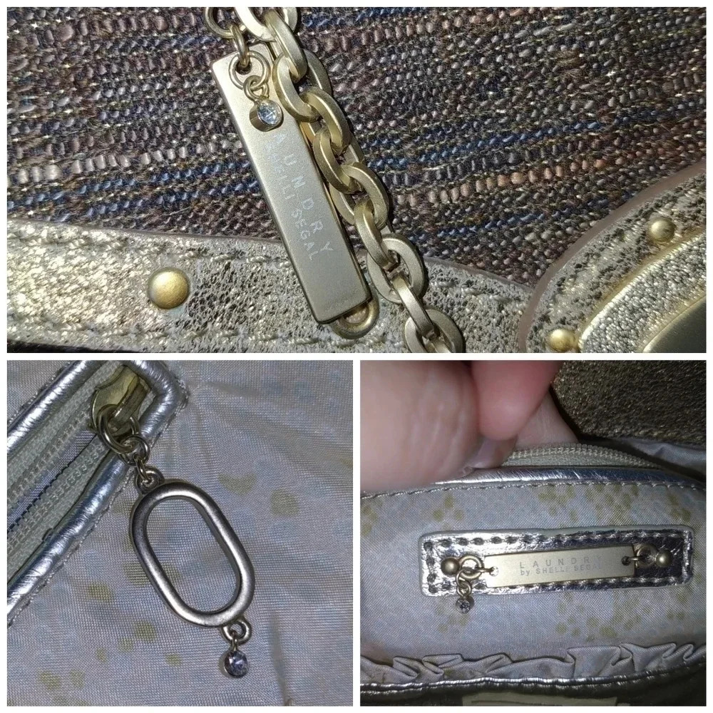 Laundry by Shelli Segal Tweed Bag - Picture 15 of 15